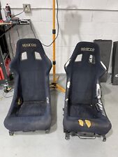 A Pair Of Sparco Jr Racing Seat
