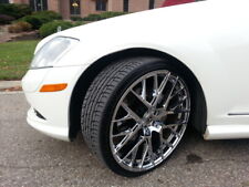 4 22 Mercedes-benz Chrome Staggered Wheels Wnew Tiresbo Free Sh