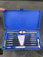 Blue-point Td-2425 Sae Tap And Die Set - Blue Vintage Snap-on Tools Made In Usa