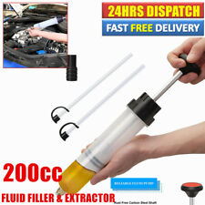 Hand Oil Change Syringe Brake Fluid Extractor Pump Automotive Oil Syringe 200cc