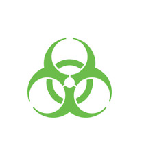 Biohazard Vinyl Decal Sticker For Wall Car Laptop Many Colors And Sizes