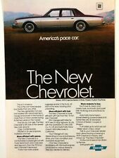 1979 Chevrolet Caprice Sedan Silver Classic Custom Two Tone Print Ad