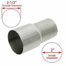 2 Id To 2.5 2 12 Od Universal Exhaust Pipe To Component Adapter Reducer