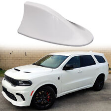 Car Shark Fin Roof Antenna Fmam Radio Signal Decor White For Dodge Durango Srt