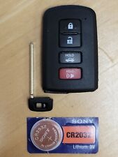 New 4 Button Shell Case Kit For Toyota Smart Key Remote Fob Hyq14fba 89904-06140
