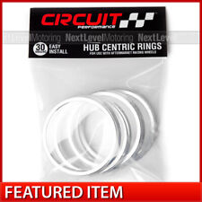 Circuit 76.1 64.1 Aluminum Hub Centric Rings Fits Civic Accord Acura Tsw