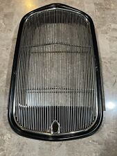 1932 Ford Hot Rod Steel Radiator Shell W Hole Stainless Grille Insert Hole