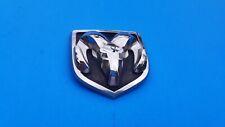 02 03 04 05 Dodge Ram Front Hood Chrome Emblem Badge Symbol Logo Used Oem A24