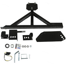 Spare Rear Tire Carrier Fit Hummer H2 2003-2009 Rack W Drop-down Option Black