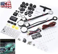 Universal Car Electric Power Window Lift Regulator Conversion Kit With Switches