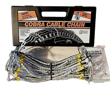 Cobra Cable Tire Snow Chains Stock 1038 Never Used