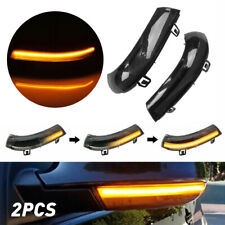 For For 06-10 Vw Jetta Mk5 Car Auto Mirror Led Turn Signal Light Yellow Amber Us