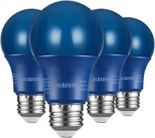 4 Pack Blue Light Bulb A19 Led Led Light Bulb 60w Equivalent E26 Outdoor Porch