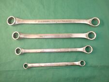 Vintage Craftsman Wrench Set 12 Point Double Box End Sae 4 Piece V