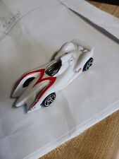 Speed Racer Mach 6 Race Car White Red Hot Wheels