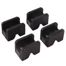 4pcs Jack Pad Adapter For Jack Stand Universal Rubber Slotted Frame Rail