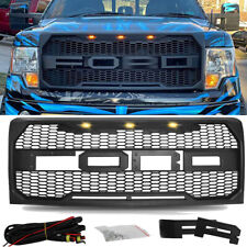 Front Grill For Ford F150 2009-2014 Raptor Style Bumper Grille Mesh Wletters Us