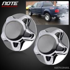 2x Chrome Center Hub Cap With 5-lug Steel Wheel Fit For Ford F150 Expedition 7