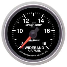 Autometer Sport-comp Ii 52mm 81-181 Afr Wideband Airfuel Ratio Analog Gauge
