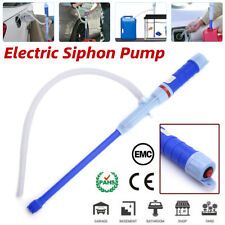 Electric Water Siphon Pump Liquid Transfer Gas Oil Fish Tank Battery Operated Us