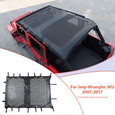 Soft Top Bikini Sunshade Anti-uv Cover For Jeep Wrangler Jk 2007-17 Accessories