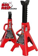 Big Red 3 Ton 6000 Lb T43202 Torin Steel Jack Stands Capacity Red