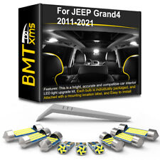 19 X Led Interior Lights Kit For 2011 - 2021 Jeep Grand Cherokee Tool 3 Color