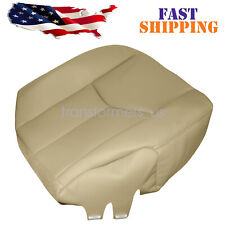 For 2003 2004 2005 2006 Gmc Sierra-chevy Avalanche Driver Bottom Seat Cover Tan