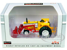 Minneapolis Moline G850 Nf Tractor Wloader Yellow Red 164 By Speccast Sct732