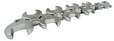10pc 38 Drive Crowfoot Wrench Set With Holder- Sae