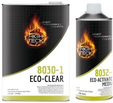 High Teck Eco-clear 41 Clearcoat With Medium Activator Gallon Kit