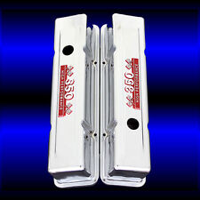Valve Covers For Small Block Chevy 350 With 350 Hp Emblems Sbc Chrome