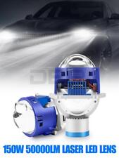 2x 3.0 Laser Bi Led Projector Lens 150w Hilo Headlight Kit Retrofit Universal
