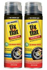 Fix-a-flat Aerosol Tire Inflator With Hose For Standard Tires - 16 Oz Pack Of 2