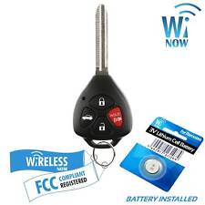 Car Key Fob Keyless Entry Remote For 2010 2011 2012 2013 Toyota Corolla