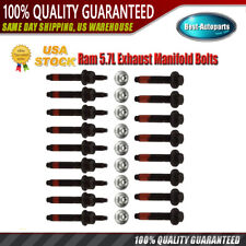 Exhaust Manifold Bolts Nuts Set For 09-19 Dodge Chrysler Ram 1500 5.7l 345cu