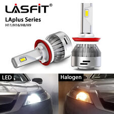 H11 H9 Led High Beam Headlight Bulbs Conversion Kit 60w 6000lm 6000k White 2pcs
