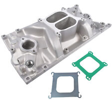 For Chevy Small Block Vortec V8 5.7l350 Carbureted Dual Plane Intake Manifold
