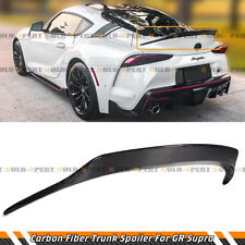 For 2020-24 Toyota Supra Gr A91 Edition Carbon Fiber Duckbill Trunk Spoiler Wing