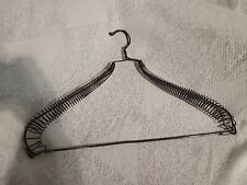 1 Antique Coiled Wire Clothes Hanger Vintage Collectible