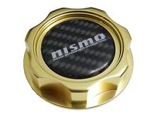 Gold M7-style Jdm Cnc Billet Engine Oil Filler Cap For Nissan Infiniti Cf