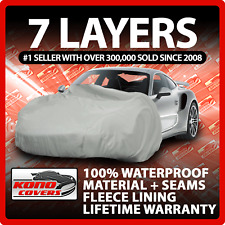 7 Layer Car Cover Indoor Outdoor Waterproof Breathable Layers Fleece Lining 7227