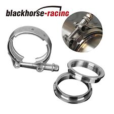 Universal 3 Inch Stainless Steel V-band Turbo Pipe Exhaust Clamp Vband 76mm