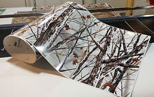 Camouflage Vinyl Decal 48 X 15 Gloss Truck Camo Tree Print Pickup Snow