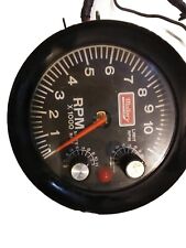 Mallory 10000rpm Tachometer With Shift Light And Rpm Limiter.