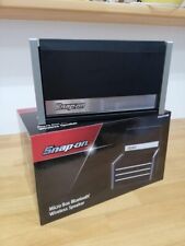 Snap-on Miniature Micro Top Chest Tool Box Speaker Bluetooth With Box Bk Mint