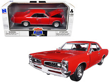 1966 Pontiac Gto Red Muscle Car Collection 125 Diecast Model Car