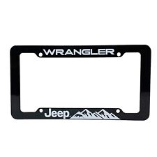 New Jeep Wrangler License Plate Frame Universal Fit 12.5 X 6.5 - 1 Pc