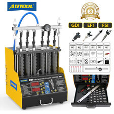 Autool Ct400 Gdi Efi Tsi Fuel Injector Cleaner Tester Ultrasonic Cleaning Machin