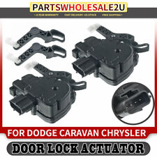 2x Rear Sliding Door Lock Actuator For Chrysler Towncountry Voyager Dodge Ram
